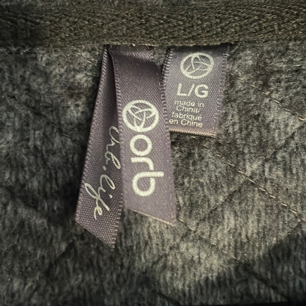 Orb Fall/Winter Jacket Grey Women's Size L - Picture 3 of 6